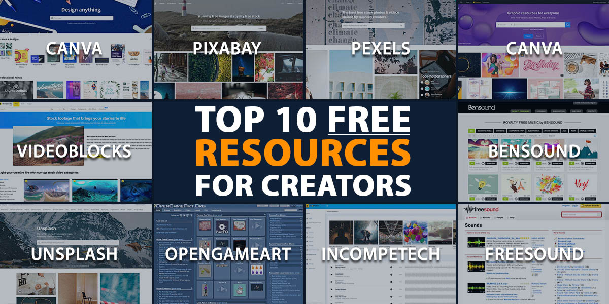 Free Royalty Free Stock Resources for Creatives