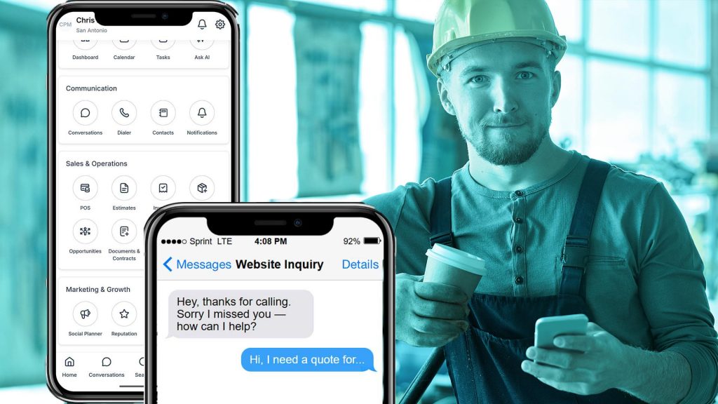 Manage your clients on the go